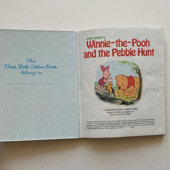 Walt Disney Vintage Golden Books - Donald Duck (1954) & Winnie-the-Pooh (1982) - Picture 3 of 12